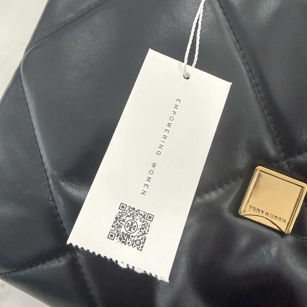 Tory Burch Kira Diamond Quilt Large Shoulder Bag MSRP $595 - Picture 6 of 9